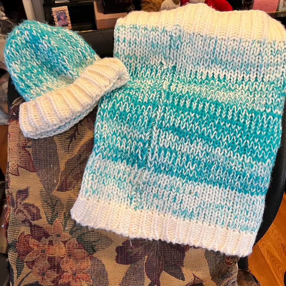 Mossimo hat and neck warmer set